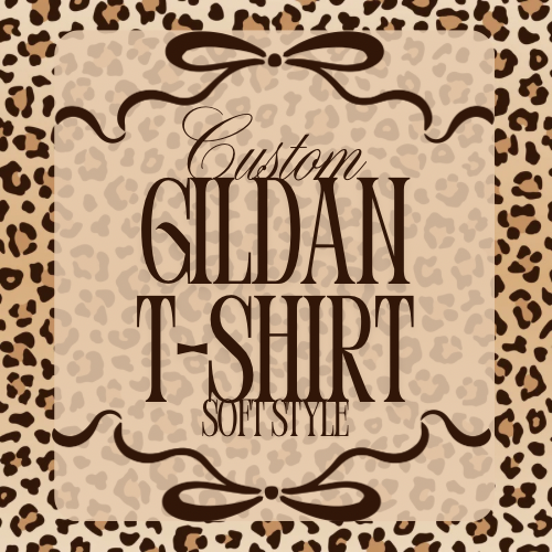 Gildan Soft Style Tshirt Custom