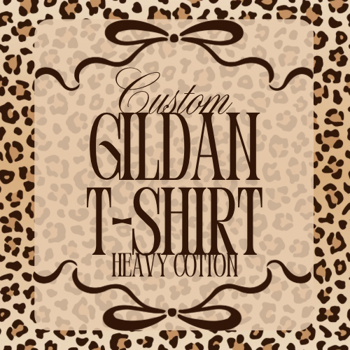 Gildan Heavy Cotton Tshirt Custom