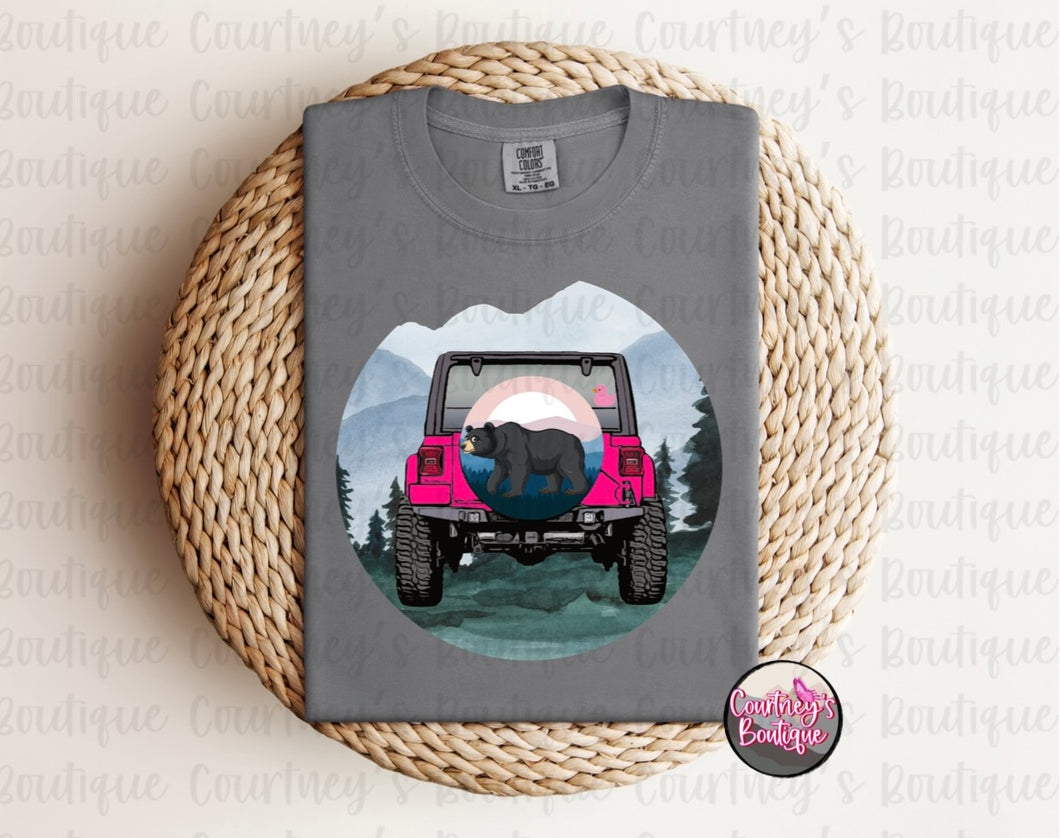 Smoky Mountain Jeep Tee