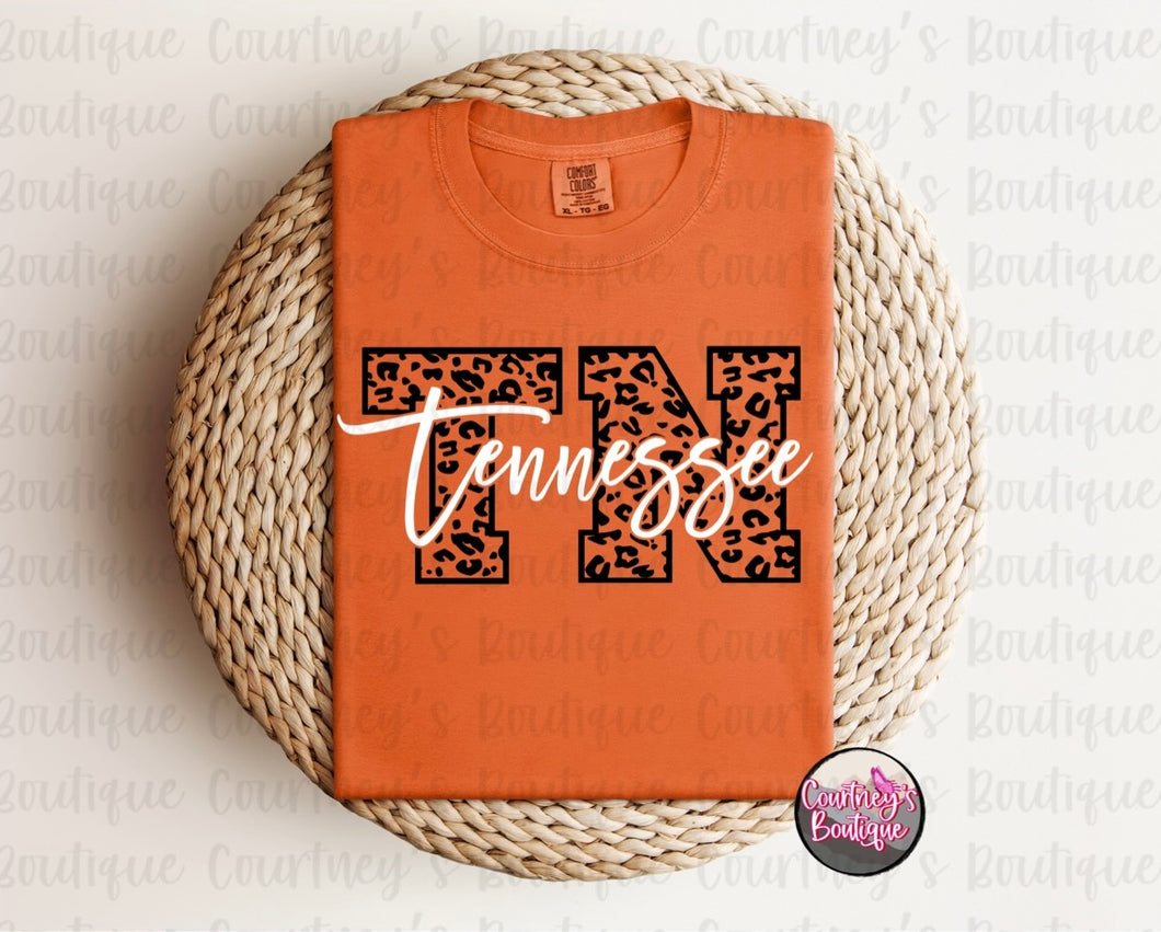 Tennessee Leopard TN Tee