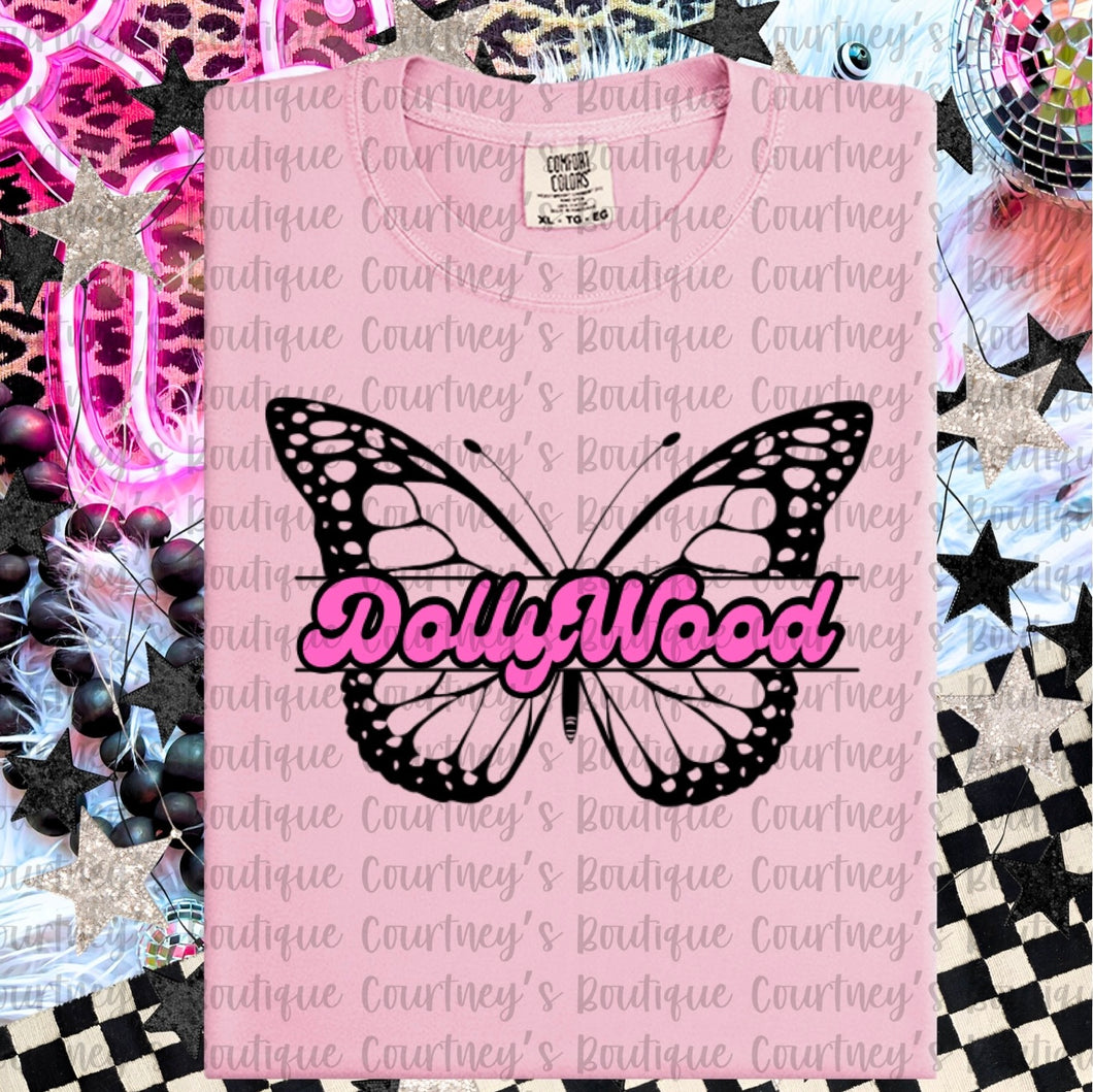 Dollywood Butterfly Tee