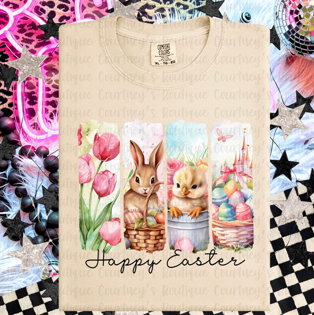 Vintage Happy Easter Tee