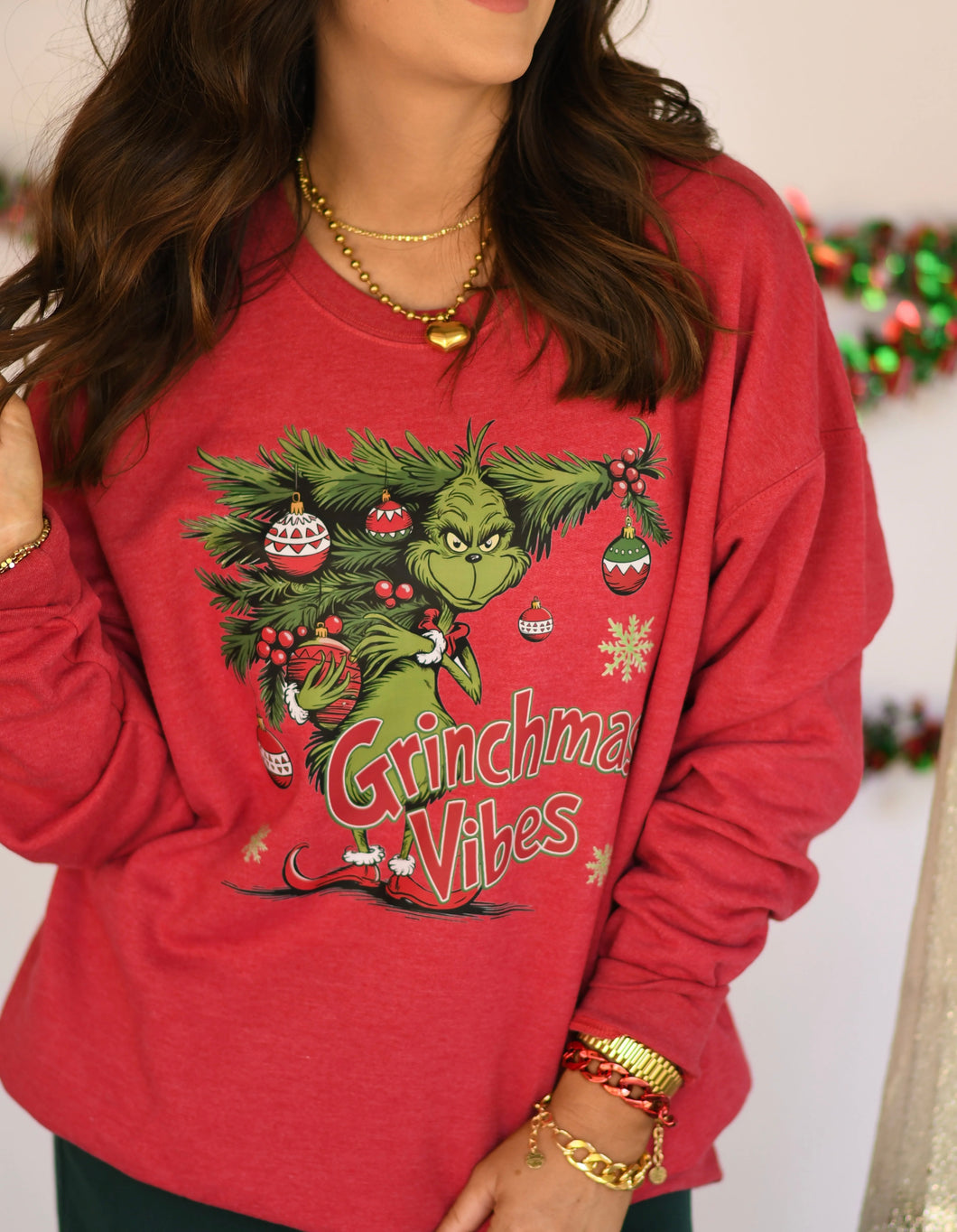 Grinchmas Vibes Sweatshirt