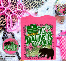 Load image into Gallery viewer, Preppy The Mountains Are Calling Tee
