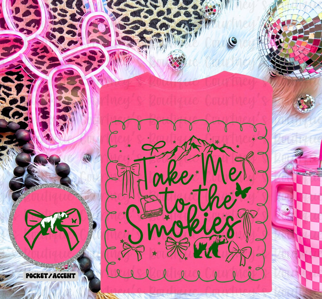 Preppy Take Me To The Smokies Tee