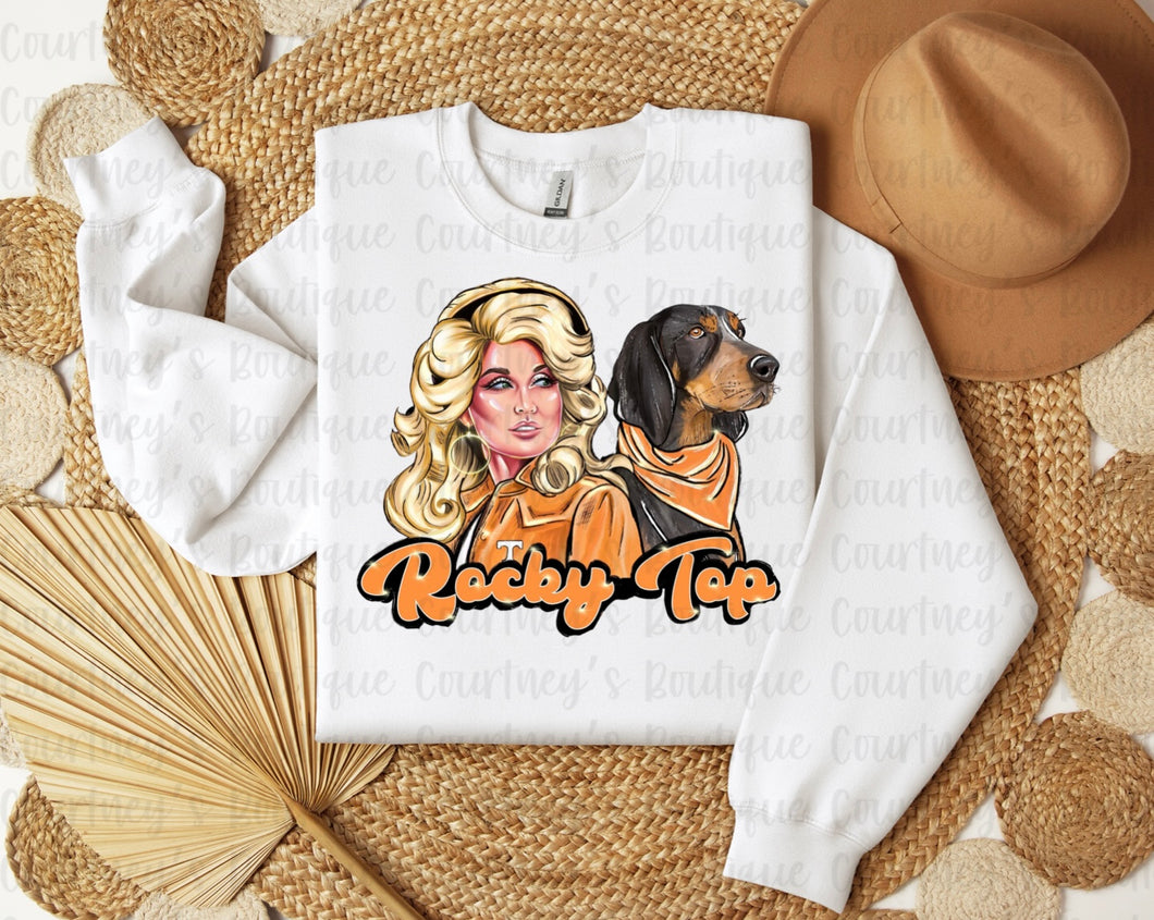 Dolly & Smokey Rocky Top Sweatshirt