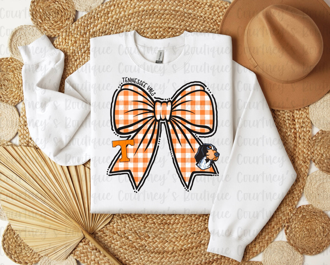 Tennessee Vols Bow Sweatshirt
