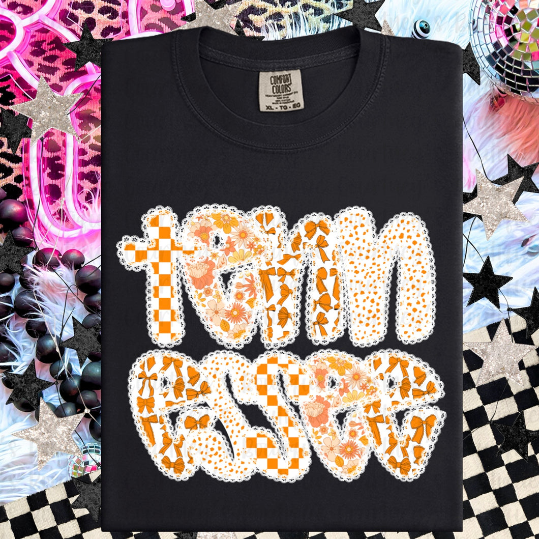 Preppy Bows Tennessee Tee