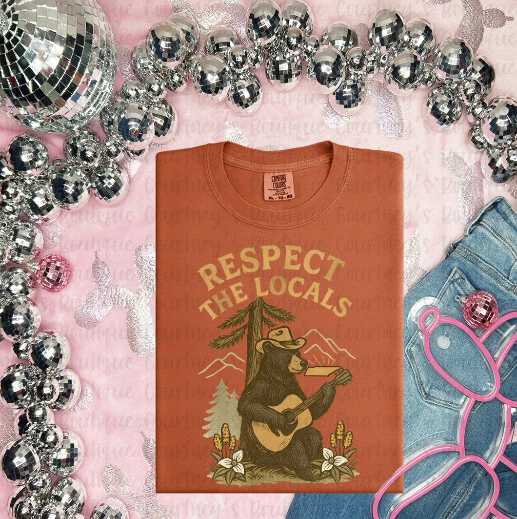 Respect The Locals Tee