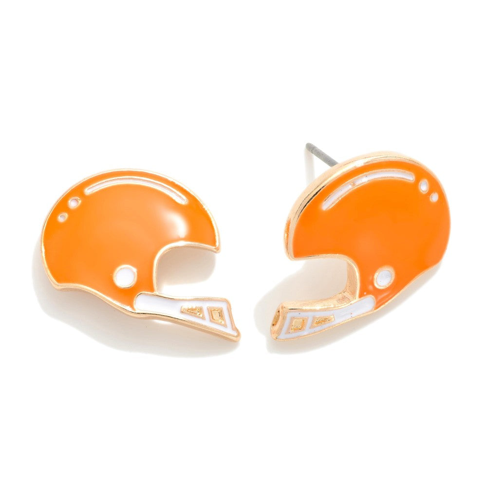 Football Helmet Earrings