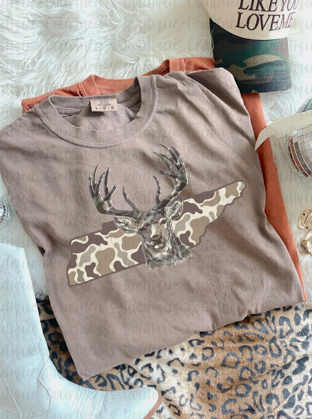 Camo Tennessee Buck Tee